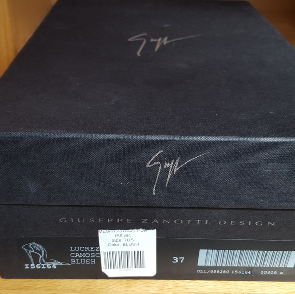 Giuseppe Zanotti Lucrez Mesh Blush I56164 - Picture 6 of 6